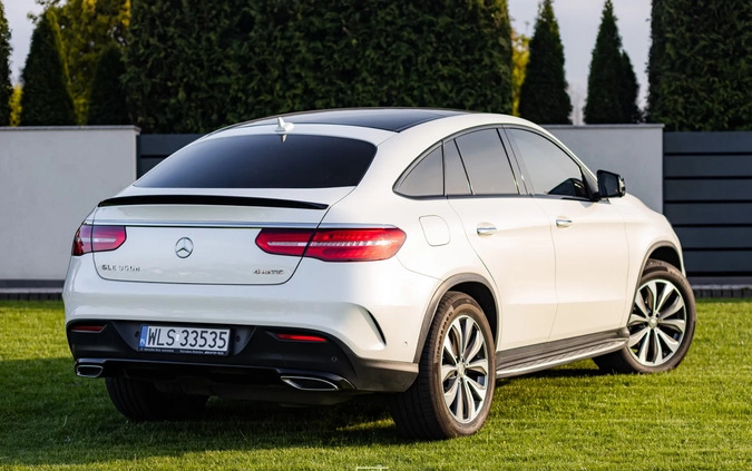 Mercedes-Benz GLE cena 156000 przebieg: 238000, rok produkcji 2016 z Łosice małe 254